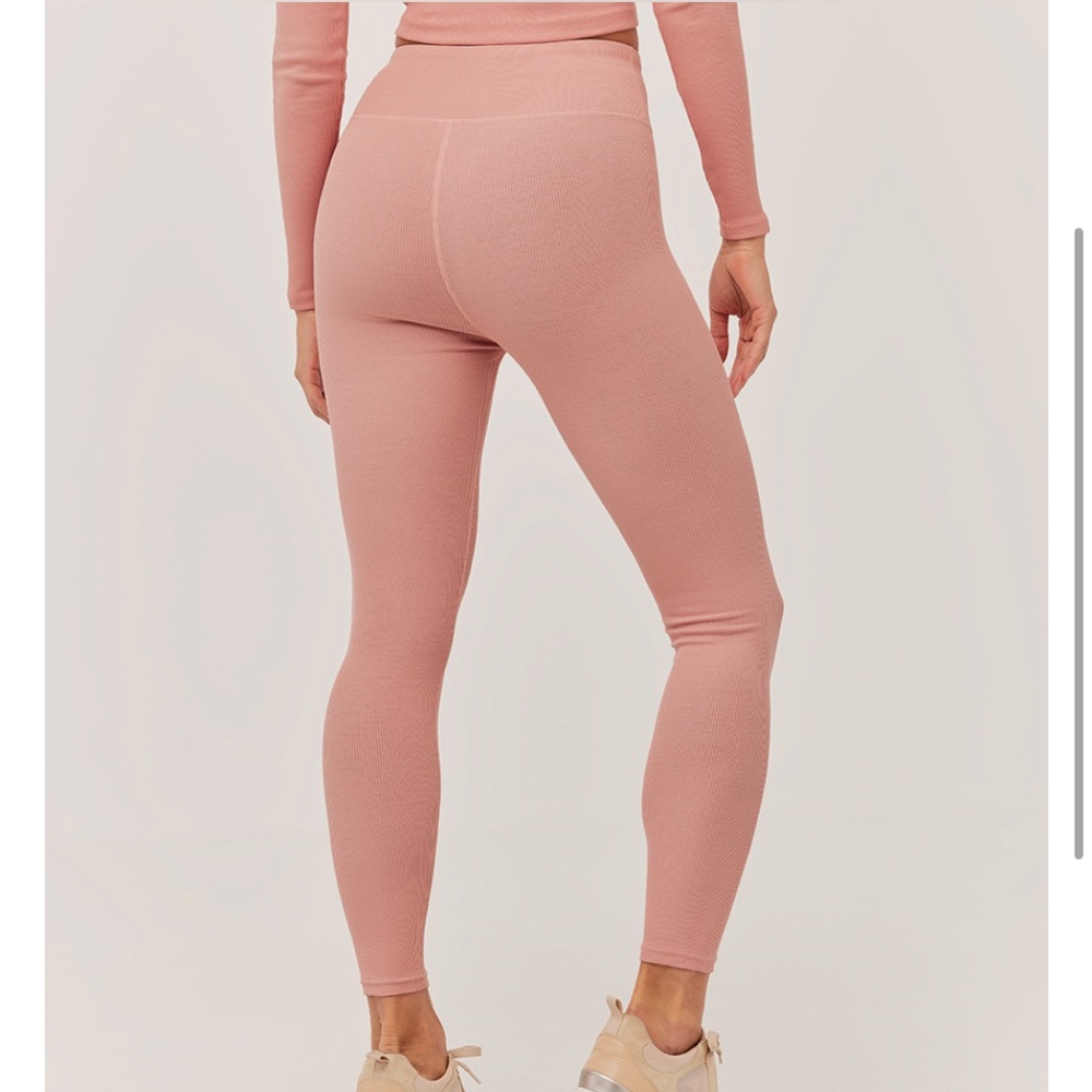 Pact Ribbed High Waist Legging - Picture 2 of 15